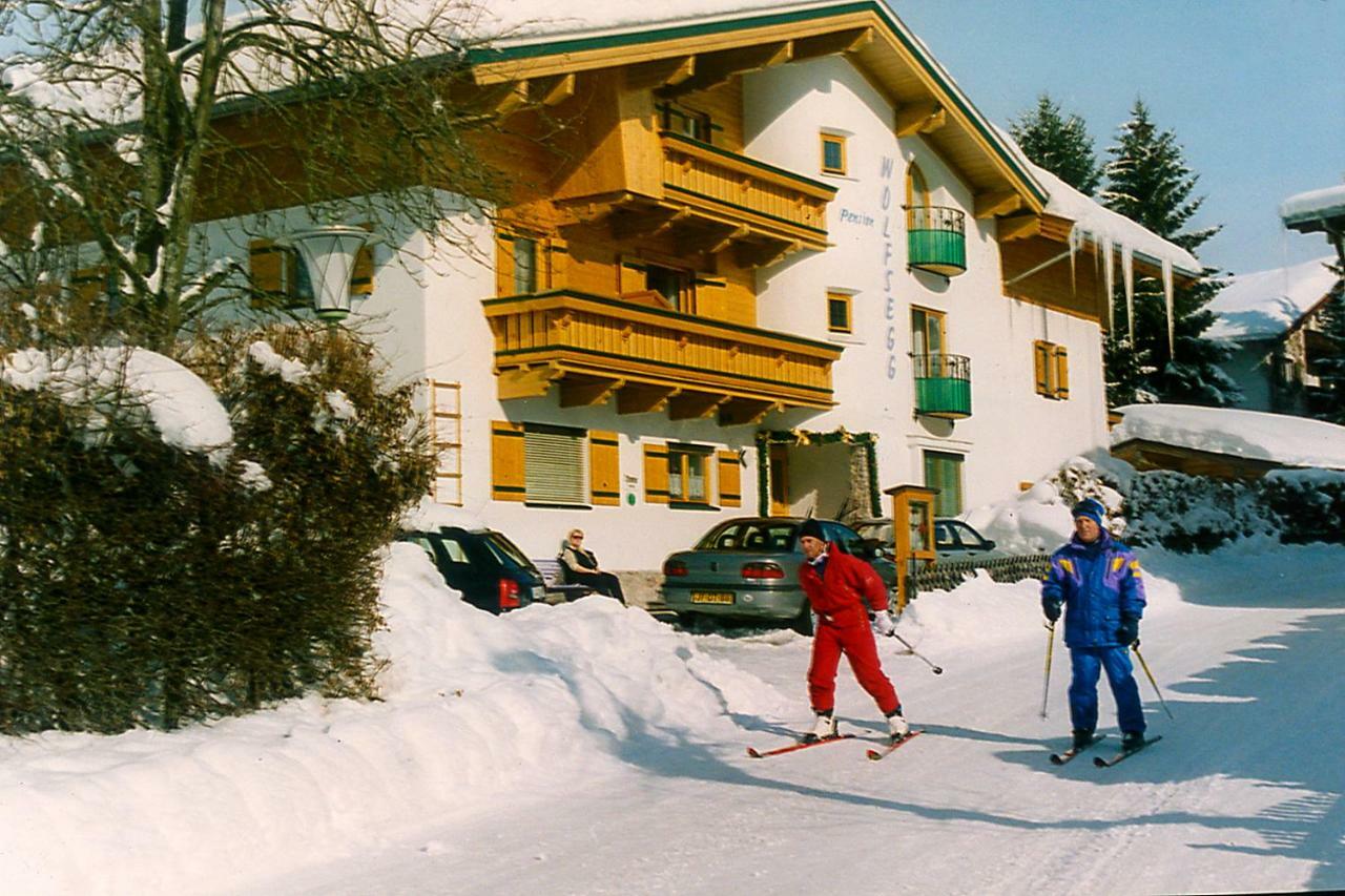 Pension Wolfsegg Kirchberg in Tirol Esterno foto